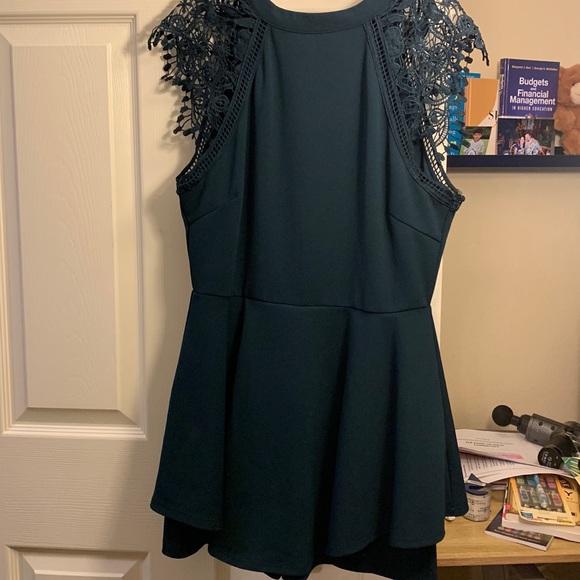 Large dark teal romper dress! 🔥 - Picture 1 of 6